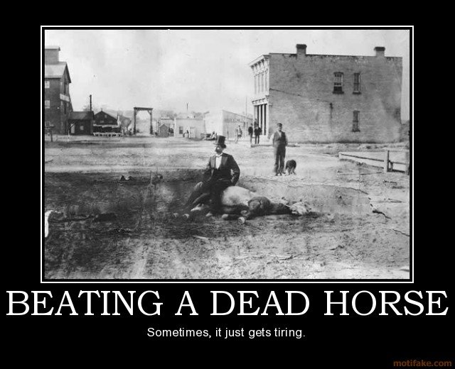 beating+a+dead+horse