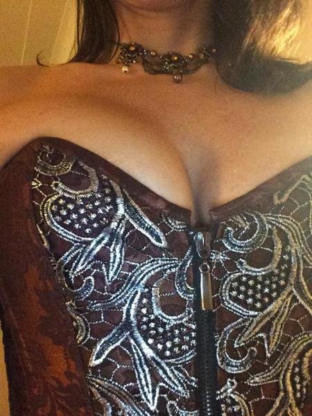 One of my many lovely corsets.
