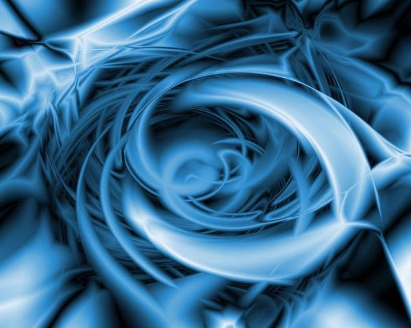 kaleidoscope abstract blue image 31000