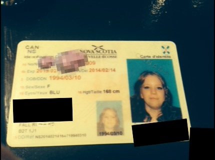 Me :) also picture of ID to prove age