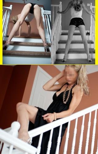 Tempting Tess Makes The Stairs Look Sexy!